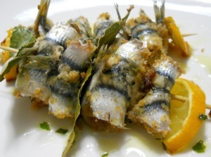 sarde in beccafico