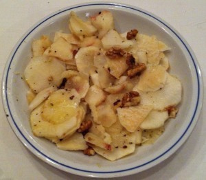 Insalata di funghi porcini e noci