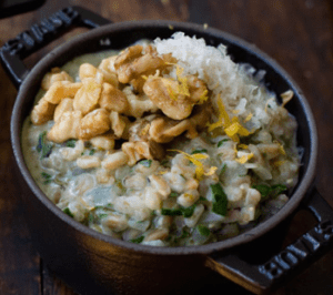 Risotto con alga kombu