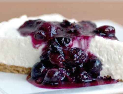 Cheesecake ai mirtilli